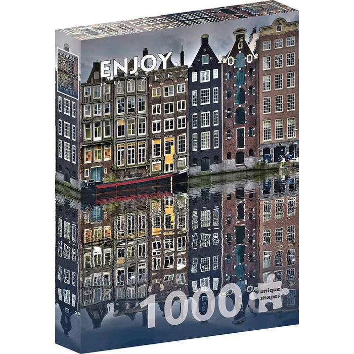 Enjoy Puzzle - 2114 - Amsterdam Houses - 1000 db-os puzzle