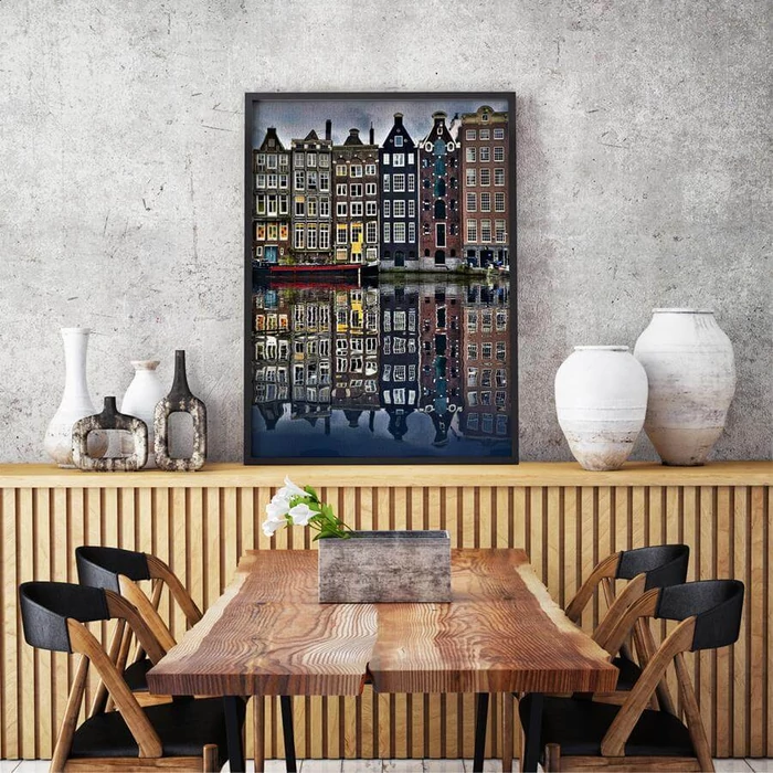 Enjoy Puzzle - 2114 - Amsterdam Houses - 1000 db-os puzzle