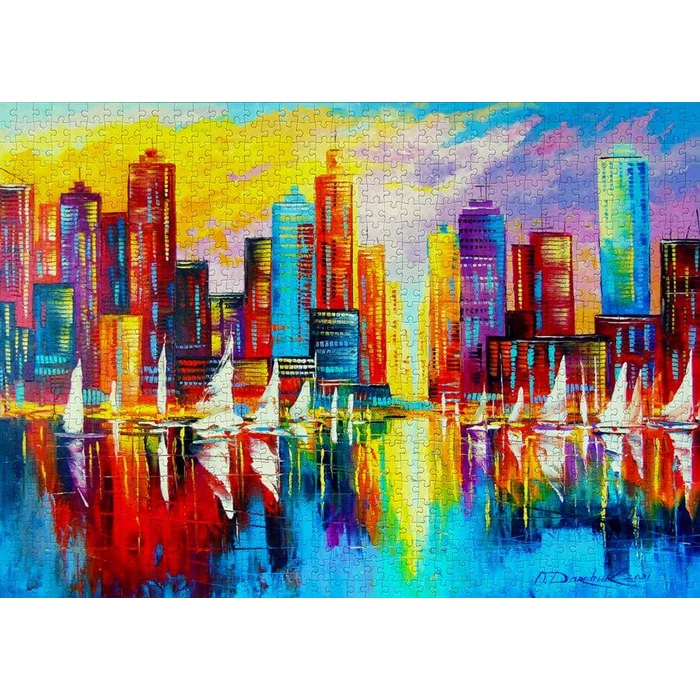 Enjoy Puzzle - 1684 - An Evening in New York - 1000 db-os puzzle