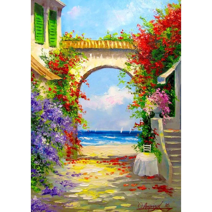 Enjoy Puzzle - 1769 - At the Sea Shore - 1000 db-os puzzle