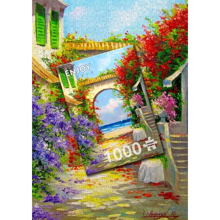 Enjoy Puzzle - 1769 - At the Sea Shore - 1000 db-os puzzle
