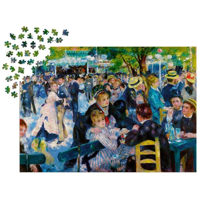 Enjoy Puzzle - 1206 - Auguste Renoir: Dance at Le Moulin de la Galette - 1000 db-os puzzle