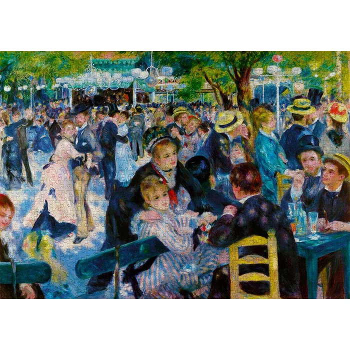 Enjoy Puzzle - 1206 - Auguste Renoir: Dance at Le Moulin de la Galette - 1000 db-os puzzle