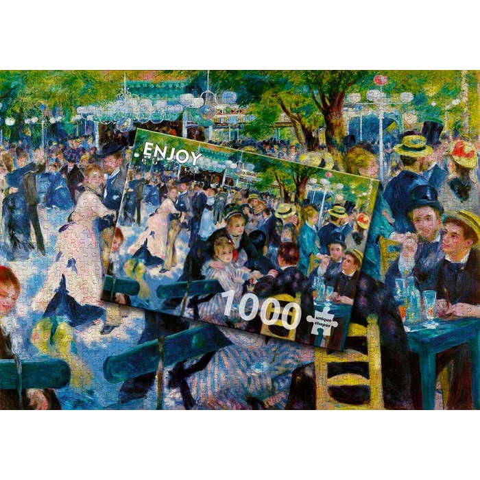 Enjoy Puzzle - 1206 - Auguste Renoir: Dance at Le Moulin de la Galette - 1000 db-os puzzle