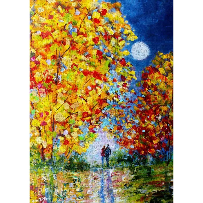 Enjoy Puzzle - 1419 - Autumn Moon - 1000 db-os puzzle