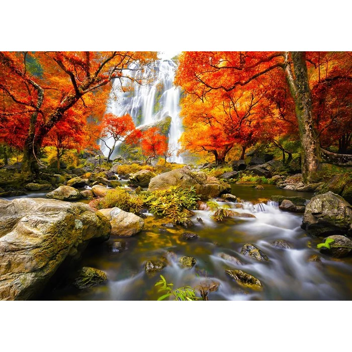 Enjoy Puzzle - 1245 - Autumn Waterfall - 1000 db-os puzzle
