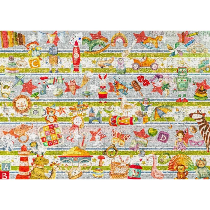 Enjoy Puzzle - 2021 - Babes in Toyland - 1000 db-os puzzle