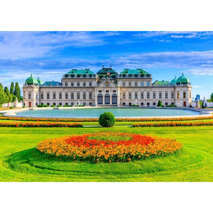 Enjoy Puzzle - 2117 - Belvedere Palace, Vienna - 1000 db-os puzzle
