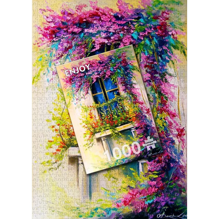 Enjoy Puzzle - 1772 - Blooming Balcony - 1000 db-os puzzle