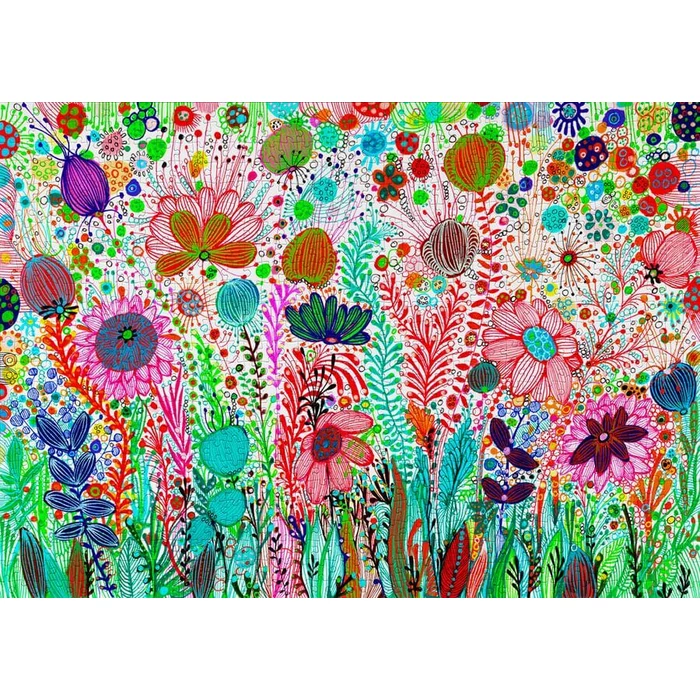 Enjoy Puzzle - 2004 - Blooming Wilderness - 1000 db-os puzzle