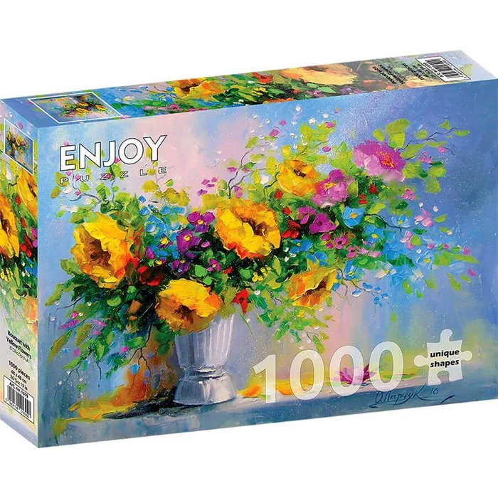 Enjoy Puzzle - 1699 - Bouquet with Yellow Flowers - 1000 db-os puzzle