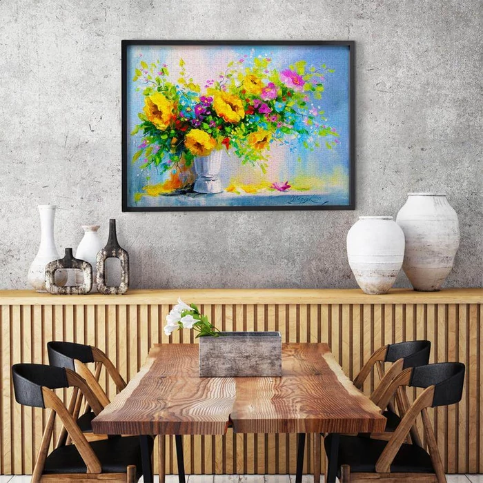 Enjoy Puzzle - 1699 - Bouquet with Yellow Flowers - 1000 db-os puzzle