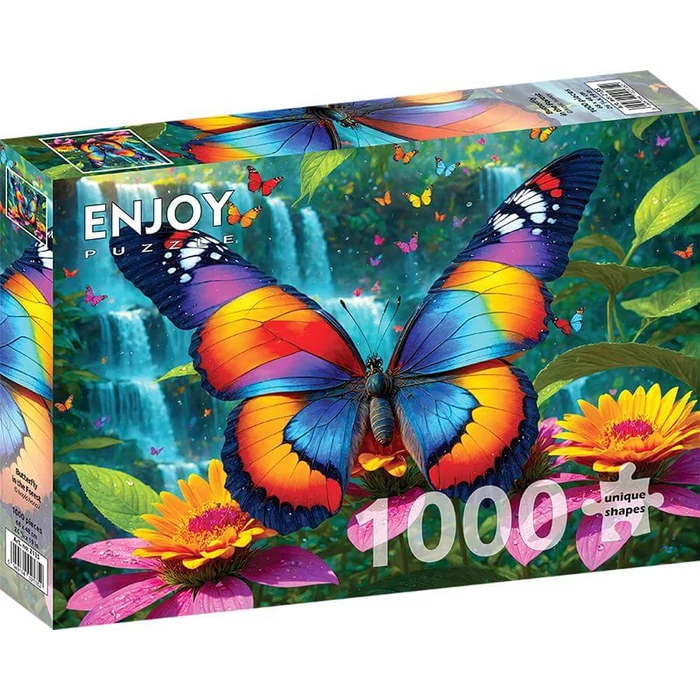 Enjoy Puzzle - 2135 - Butterfly in the Forest - 1000 db-os puzzle