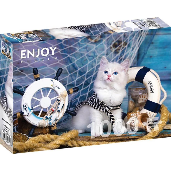 Enjoy Puzzle - 1329 - Captain Kitten - 1000 db-os puzzle