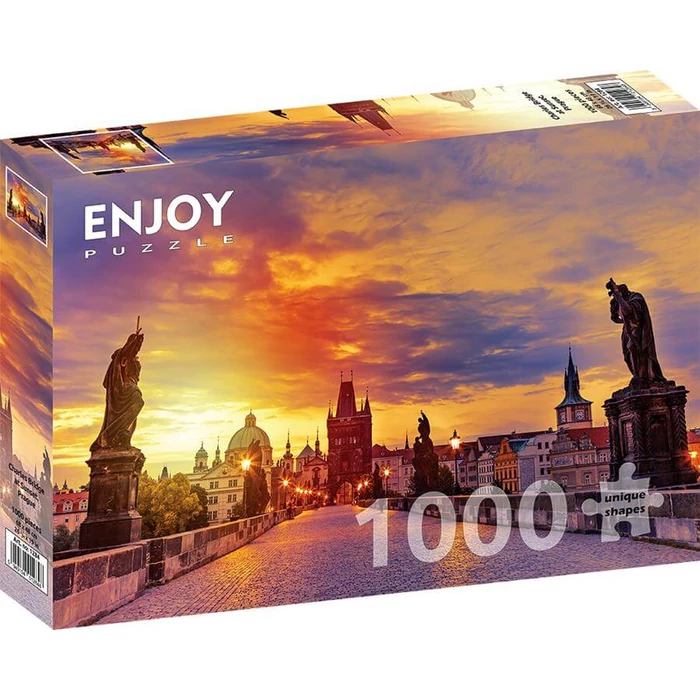 Enjoy Puzzle - 1284 - Charles Bridge at Sunset
