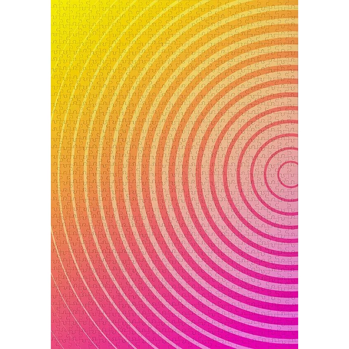 Enjoy Puzzle - 1305 - Circle Gradient Number Two - 1000 db-os puzzle