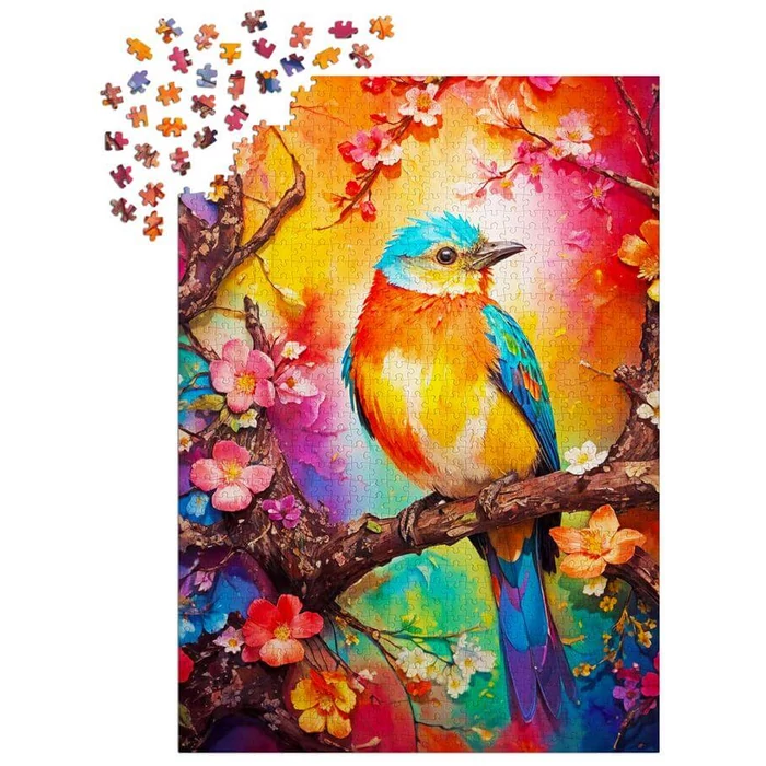 Enjoy Puzzle - 2147 - Colorful Birdie - 1000 db-os puzzle