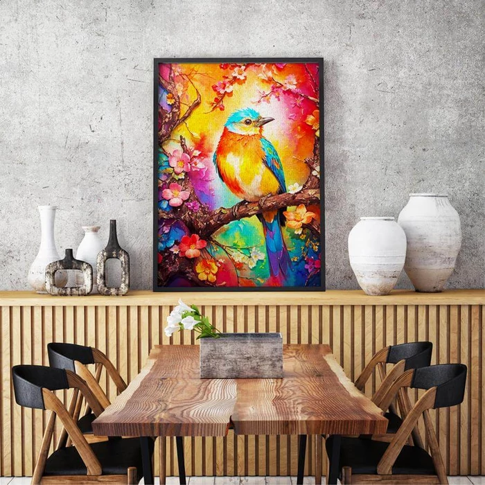 Enjoy Puzzle - 2147 - Colorful Birdie - 1000 db-os puzzle