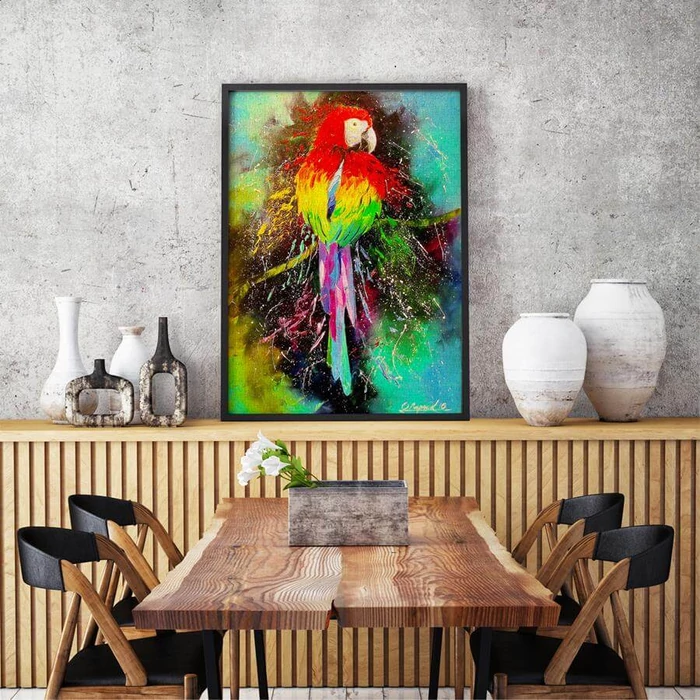 Enjoy Puzzle - 1787 - Colorful Parrot - 1000 db-os puzzle