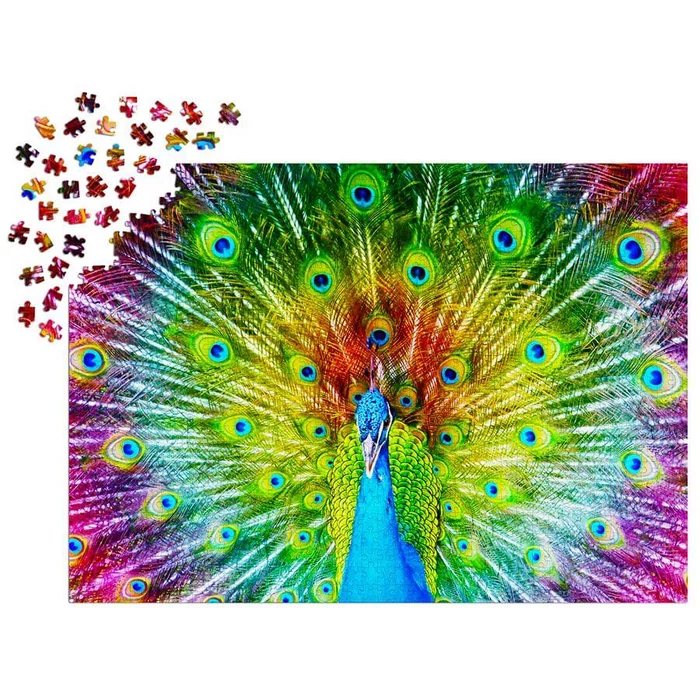 Enjoy Puzzle - 1251 - Colorful Peacock - 1000 db-os puzzle