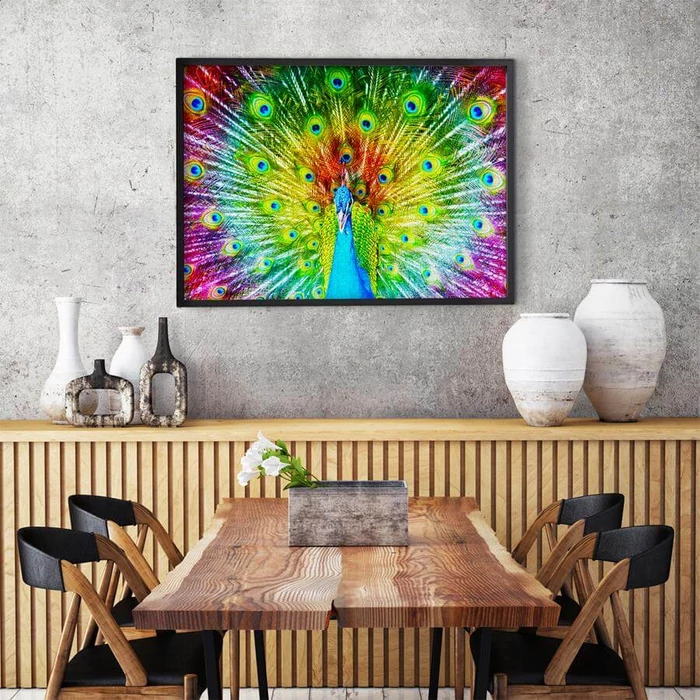 Enjoy Puzzle - 1251 - Colorful Peacock - 1000 db-os puzzle