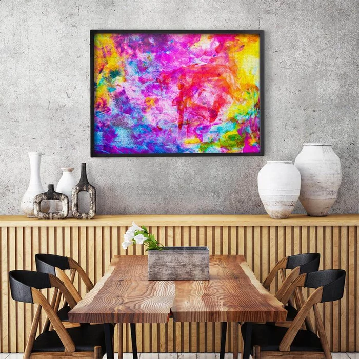 Enjoy Puzzle - 1092 - Colourful Abstract Oil Painting - 1000 db-os puzzle