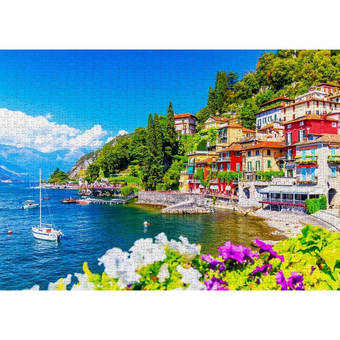 Enjoy Puzzle - 2093 - Como Lake, Italy - 1000 db-os puzzle