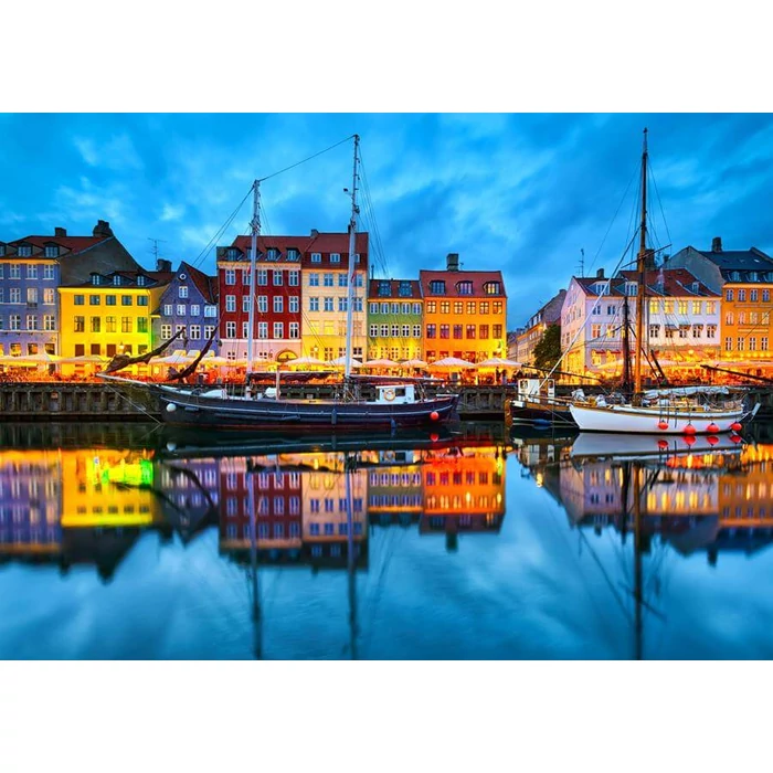 Enjoy Puzzle - 2066 - Copenhagen Old Harbor - 1000 db-os puzzle