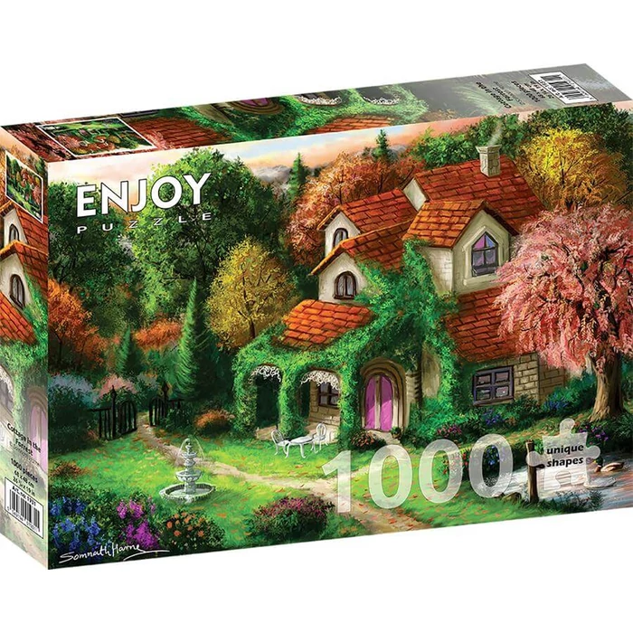 Enjoy Puzzle - 1931 - Cottage in the Forrest - 1000 db-os puzzle