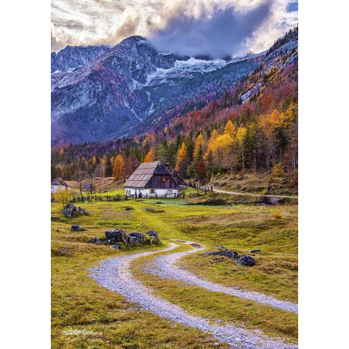 Enjoy Puzzle - 1074 - Cottage in the Mountains - 1000 db-os puzzle