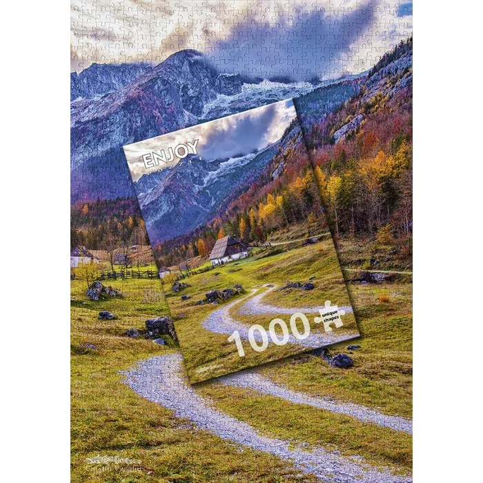 Enjoy Puzzle - 1074 - Cottage in the Mountains - 1000 db-os puzzle