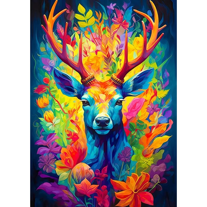 Enjoy Puzzle - 2222 - Crowned Stag - 1000 db-os puzzle