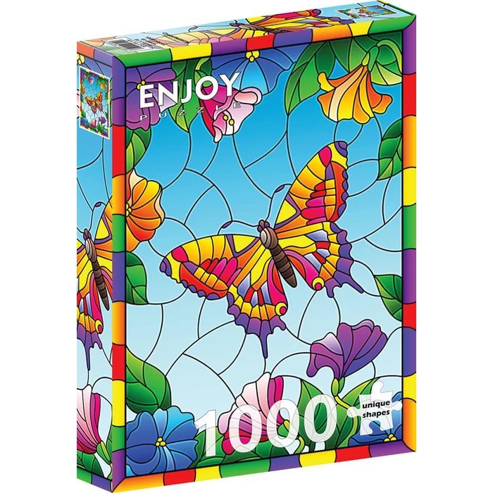 Enjoy Puzzle - 2120 - Crystal Butterfly - 1000 db-os puzzle
