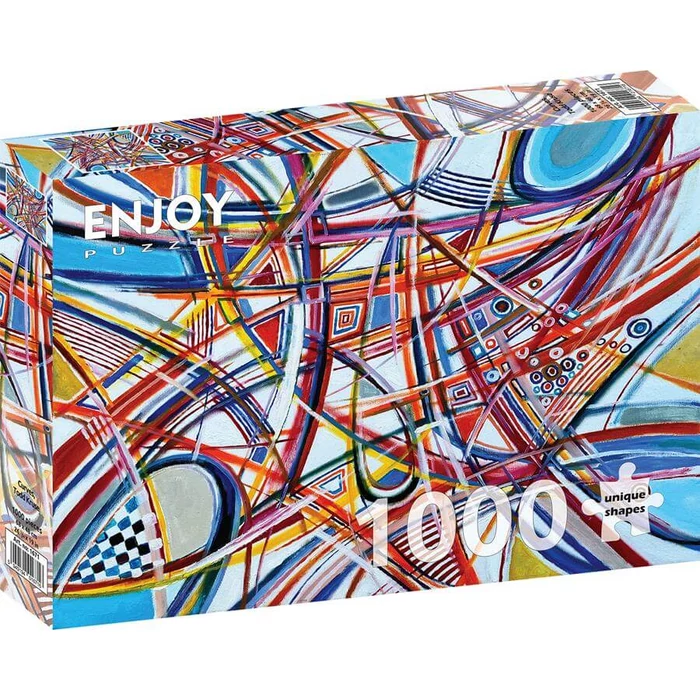 Enjoy Puzzle - 1671 - Curves - 1000 db-os puzzle