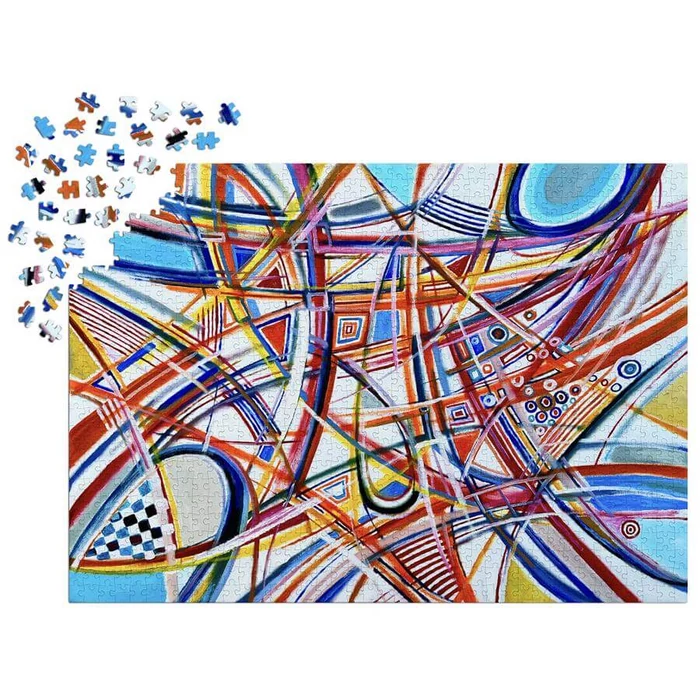 Enjoy Puzzle - 1671 - Curves - 1000 db-os puzzle