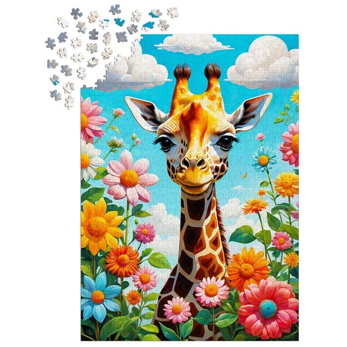 Enjoy Puzzle - 2151 - Cute Giraffe - 1000 db-os puzzle