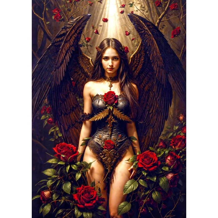 Enjoy Puzzle - 2170 - Dark Angel - 1000 db-os puzzle