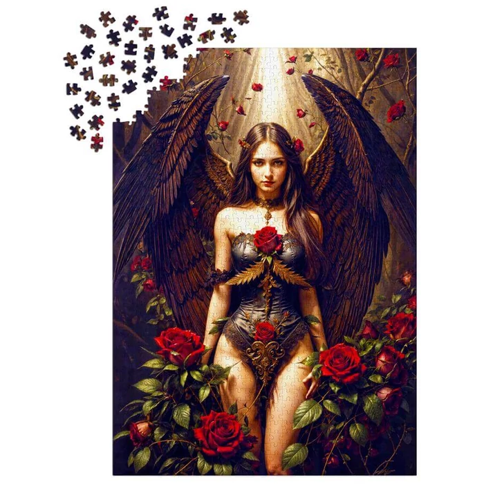 Enjoy Puzzle - 2170 - Dark Angel - 1000 db-os puzzle