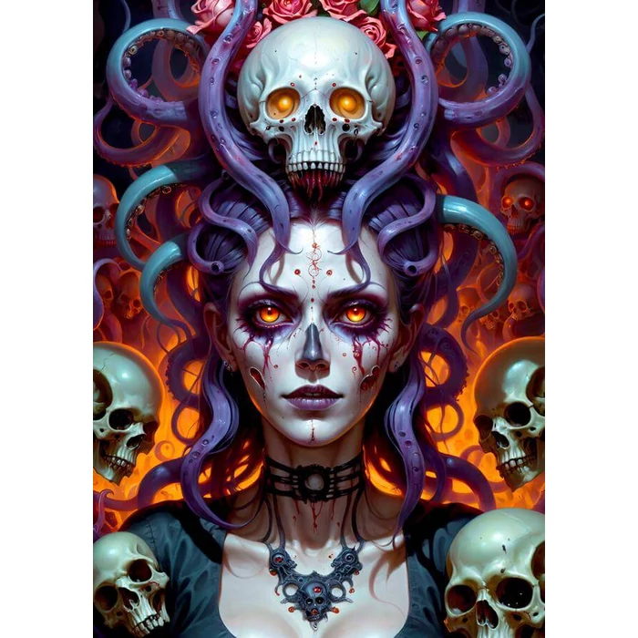 Enjoy Puzzle - 2168 - Dark Witch - 1000 db-os puzzle