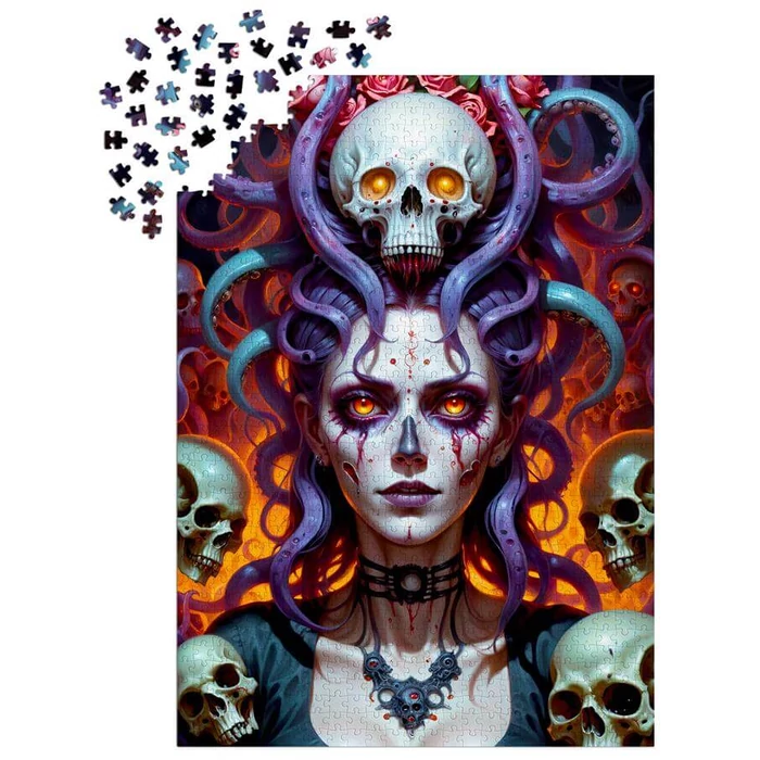 Enjoy Puzzle - 2168 - Dark Witch - 1000 db-os puzzle