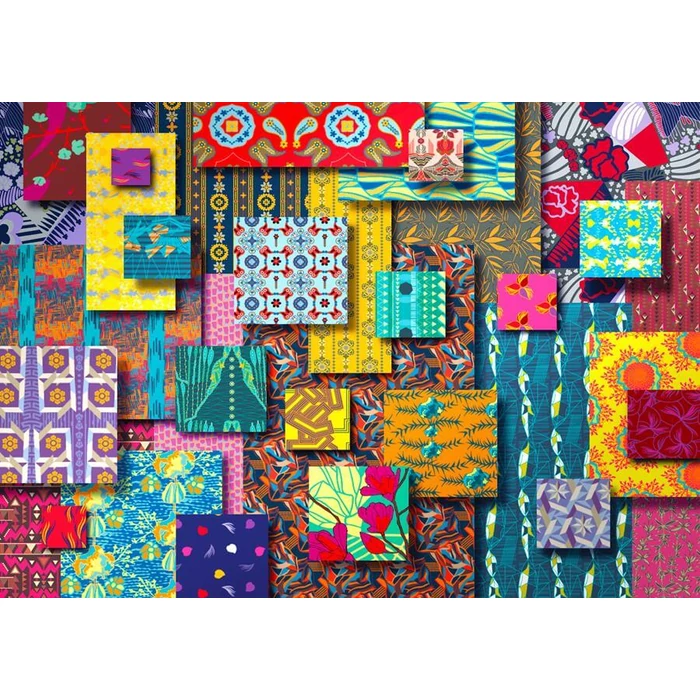 Enjoy Puzzle - 2058 - Designer Patterns 4 - 1000 db-os puzzle