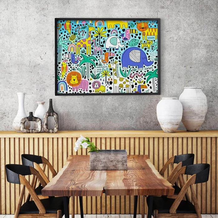 Enjoy Puzzle - 1922 - Doodle Safari - 1000 db-os puzzle