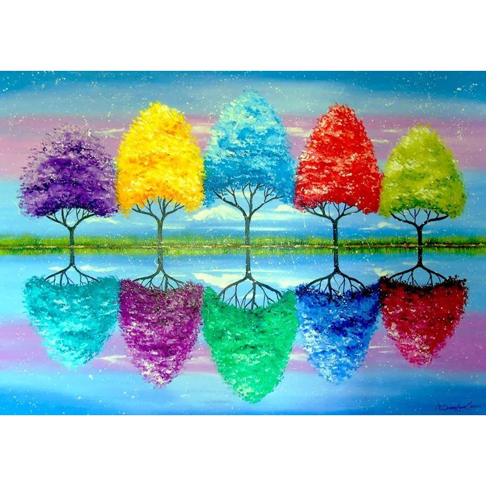 Enjoy Puzzle - 1702 - Each Tree Has Its Own Colorful History - 1000 db-os puzzle