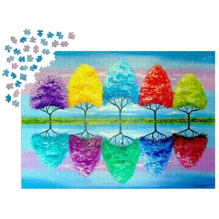 Enjoy Puzzle - 1702 - Each Tree Has Its Own Colorful History - 1000 db-os puzzle