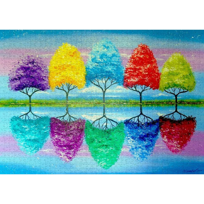 Enjoy Puzzle - 1702 - Each Tree Has Its Own Colorful History - 1000 db-os puzzle