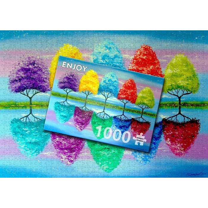 Enjoy Puzzle - 1702 - Each Tree Has Its Own Colorful History - 1000 db-os puzzle