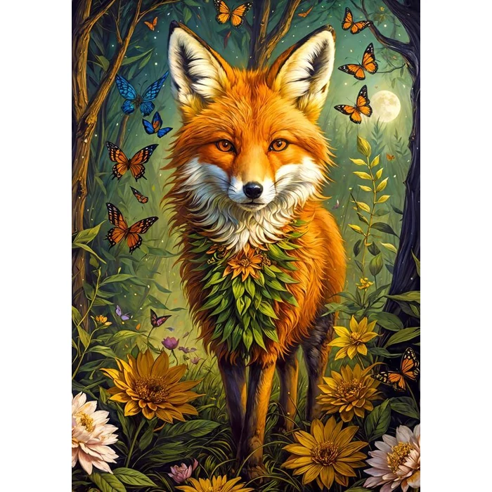 Enjoy Puzzle - 2162 - Enchanted Fox - 1000 db-os puzzle