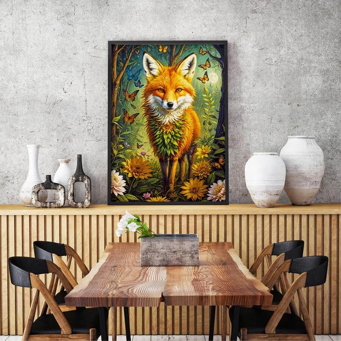 Enjoy Puzzle - 2162 - Enchanted Fox - 1000 db-os puzzle
