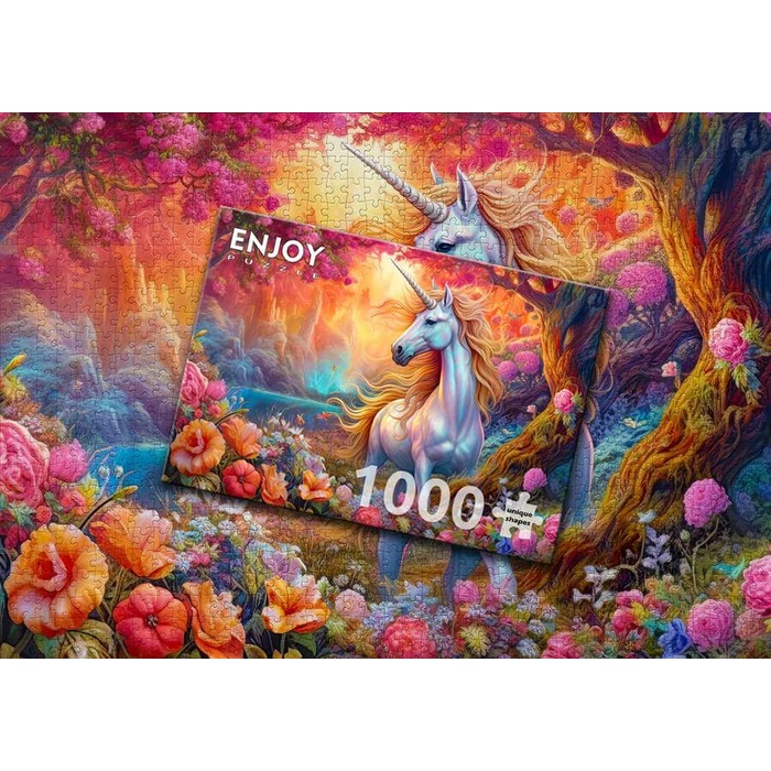 Enjoy Puzzle - 2185 - Enchanted Harmony Unicorn - 1000 db-os puzzle