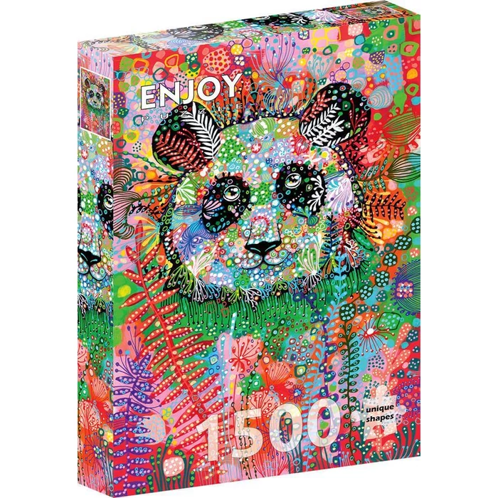 Enjoy Puzzle - 2238 - Enigmatic Panda - 1500 db-os puzzle